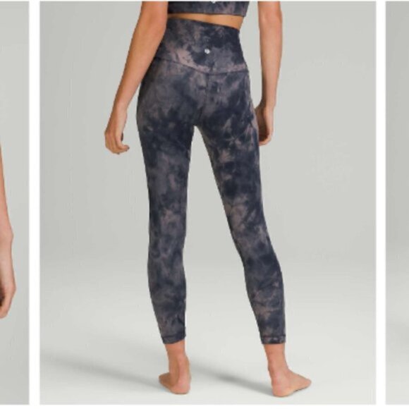 Lululemon Diamond Dye Lunar Rock Tank + Align Crop 23" Leggings - 6/8, BNWTs - Picture 14 of 15
